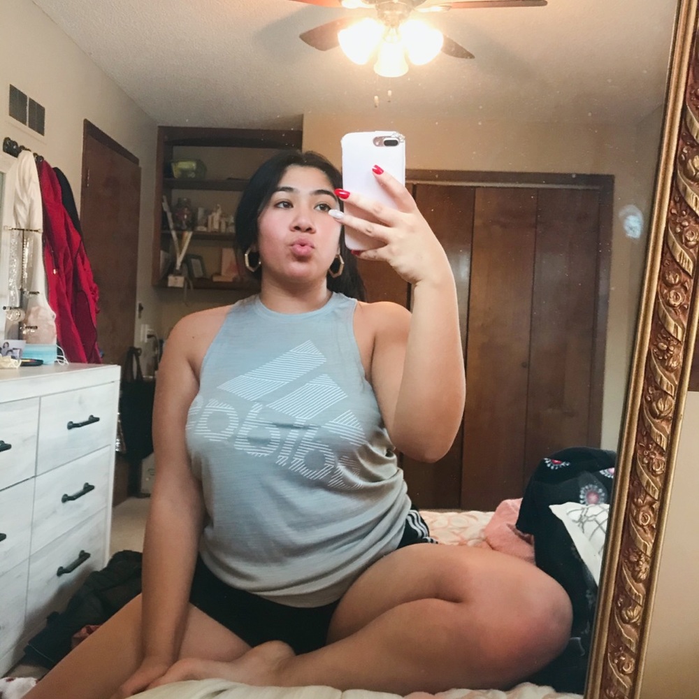 Adidas workout top